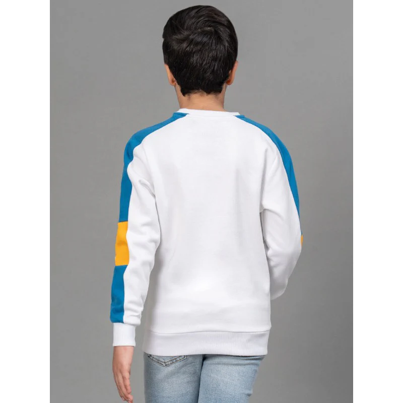 White Sweatshirt for Boys - Image 3