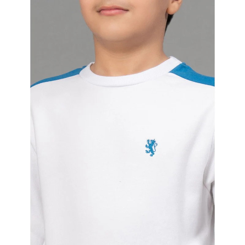 White Sweatshirt for Boys - Image 4