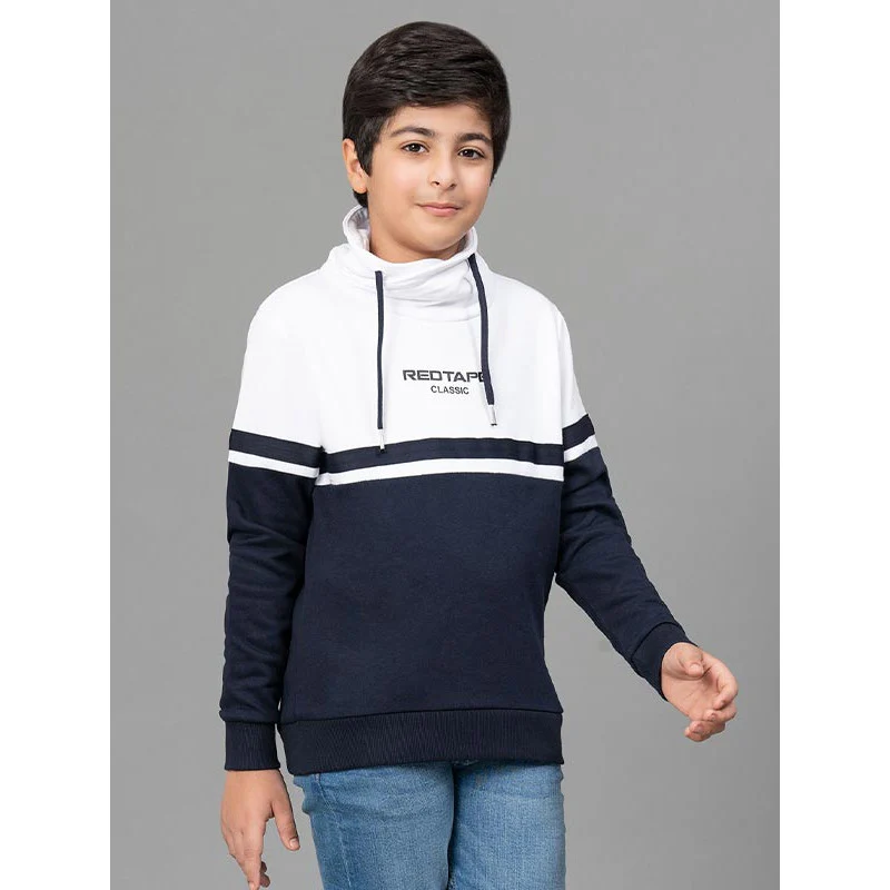 White Sweatshirt for Boys - Image 2