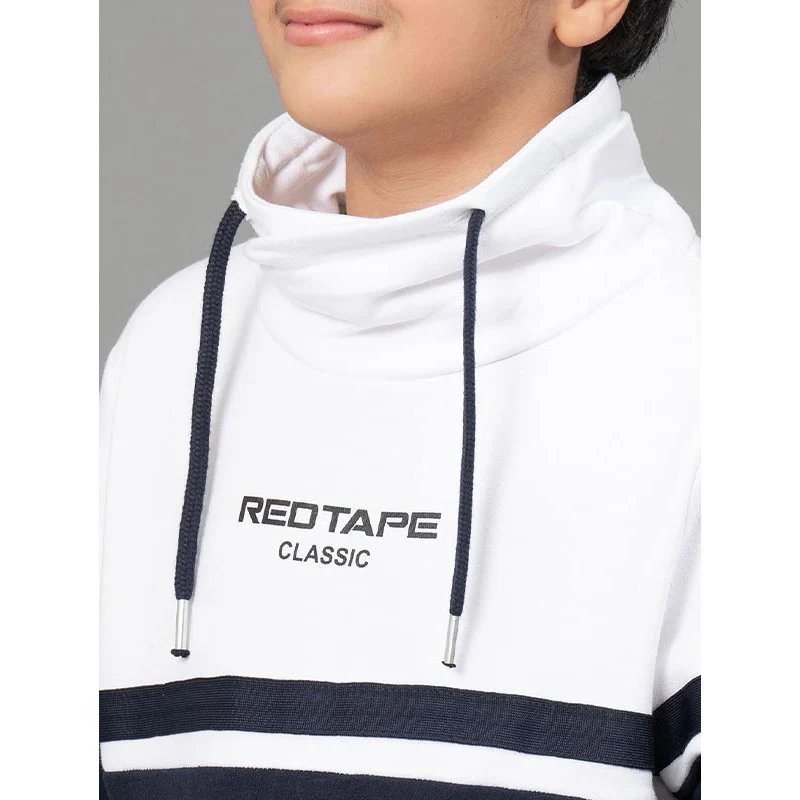 White Sweatshirt for Boys - Image 4