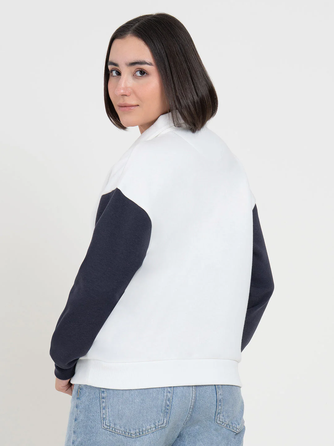 White Sweatshirt for Women | Sweatshirt for Winter Casual Comfort - Image 5