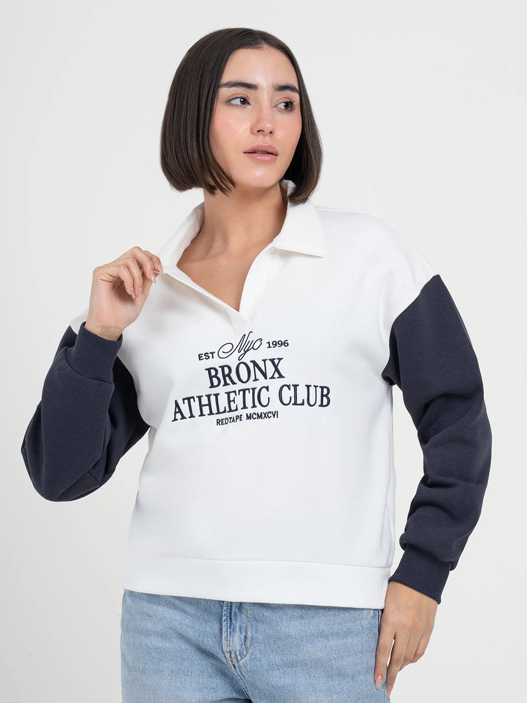 White Sweatshirt for Women | Sweatshirt for Winter Casual Comfort - Image 8