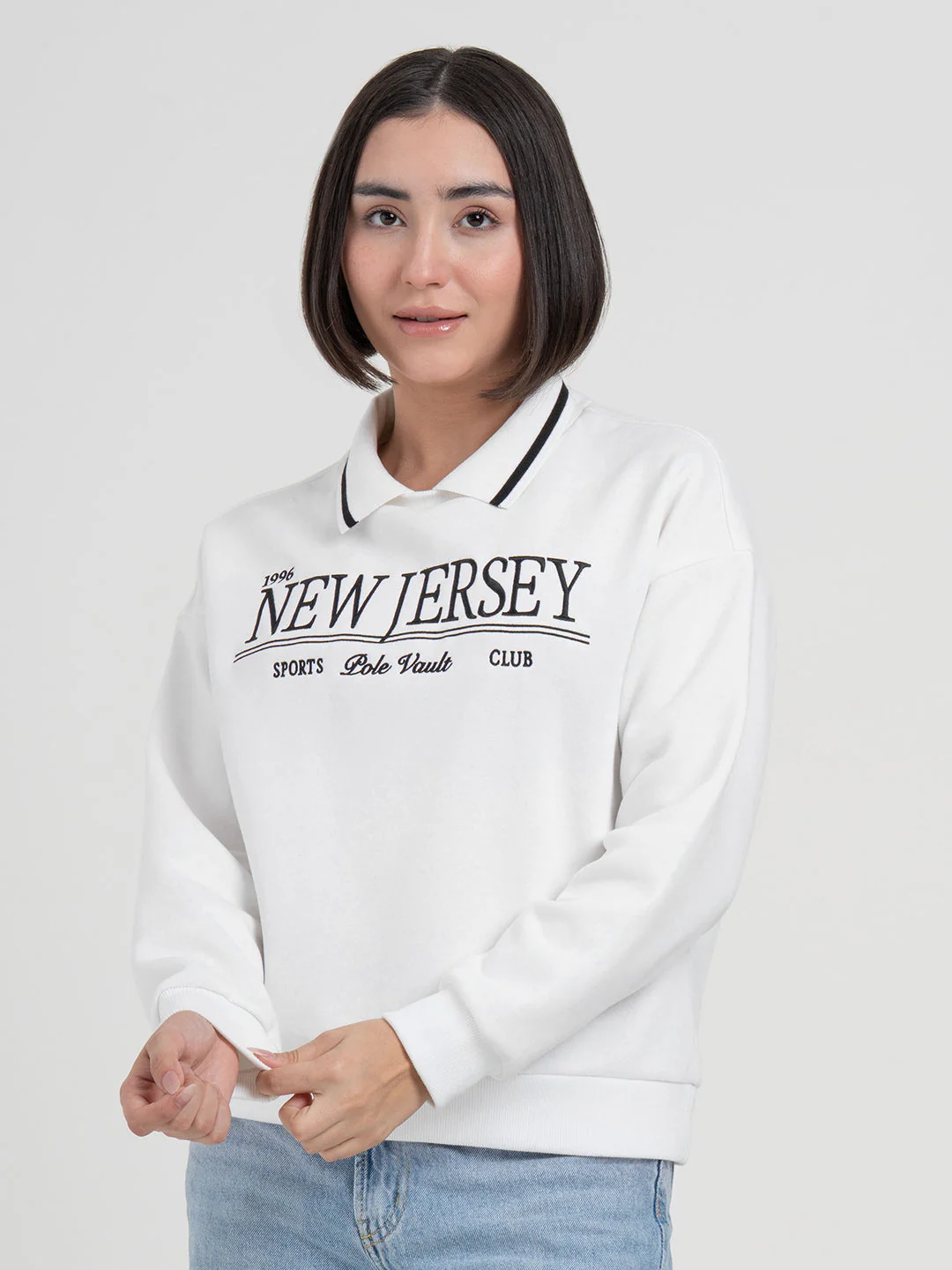 White Sweatshirt for Women | For Refined Daily Winter Wear - Image 8