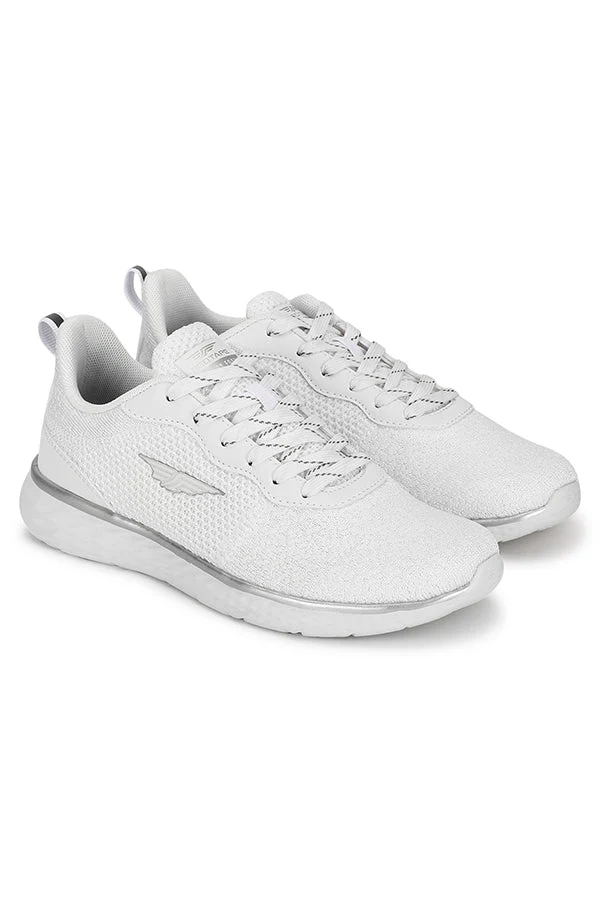 Women White Walking Shoes - Image 4