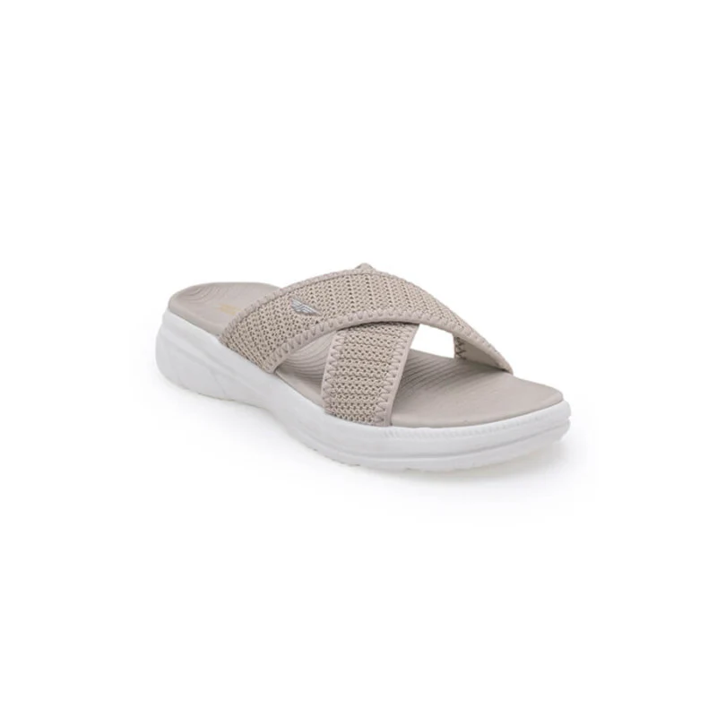 Women Beige Sliders - Image 2