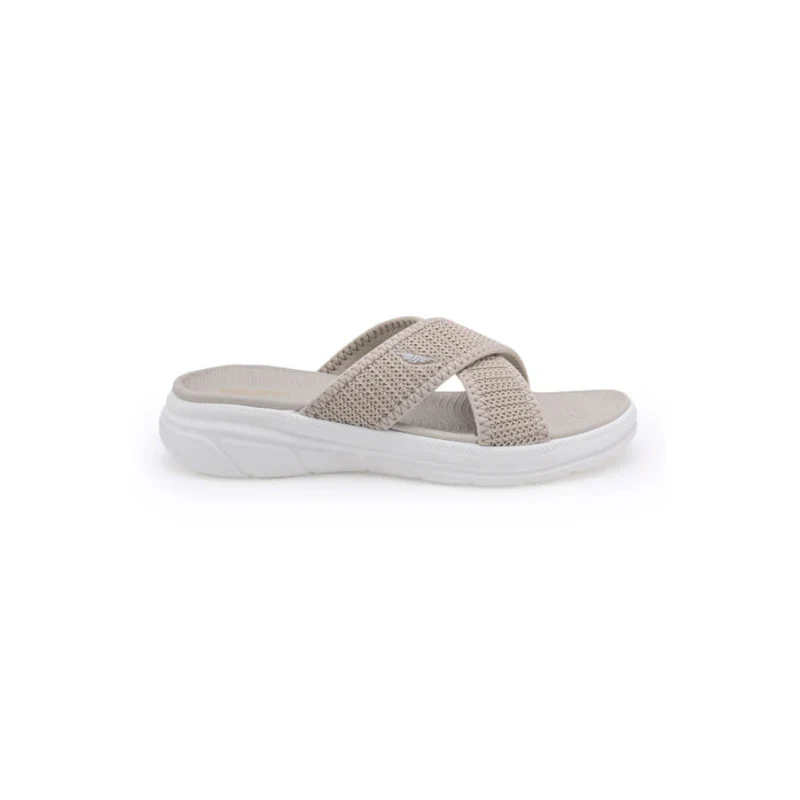 Women Beige Sliders - Image 3