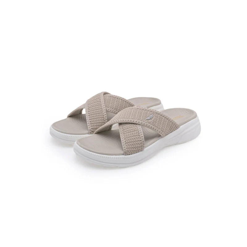 Women Beige Sliders - Image 5