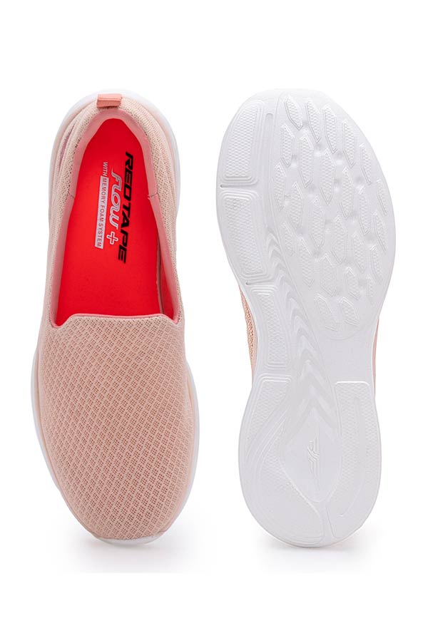Women Beige Walking Shoes - Image 6