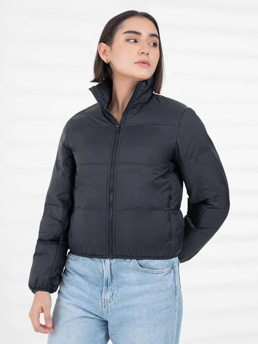 Women Black Jacket | Everyday Functional Wear - Image 3