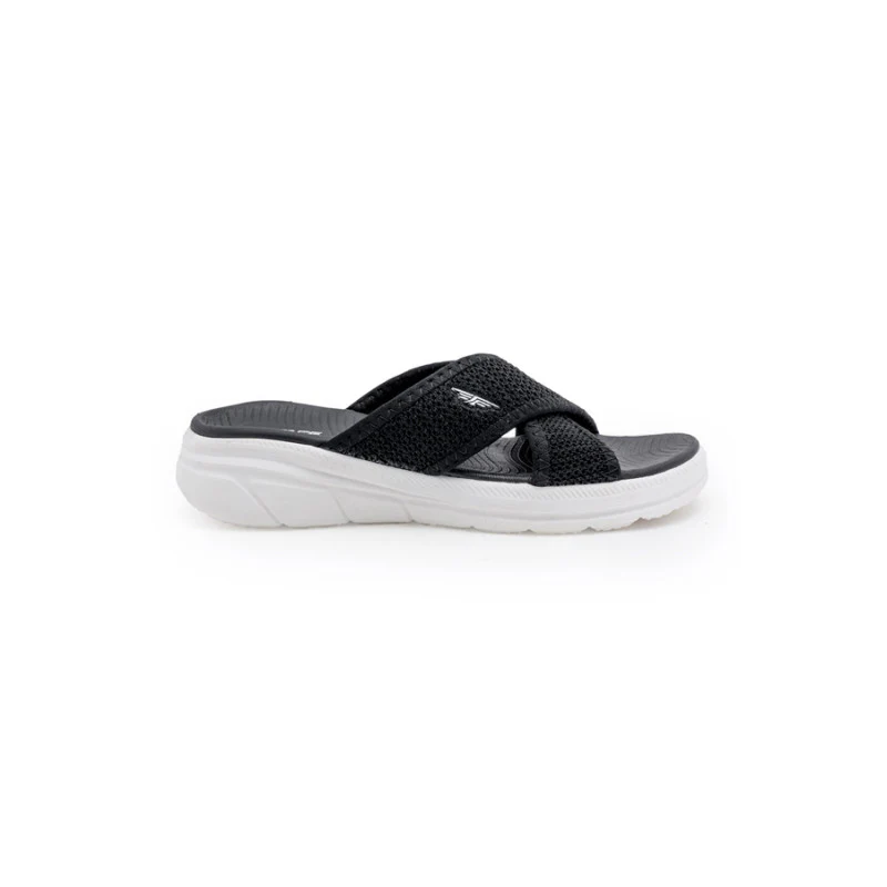 Women Black Sports Sandals - Image 3