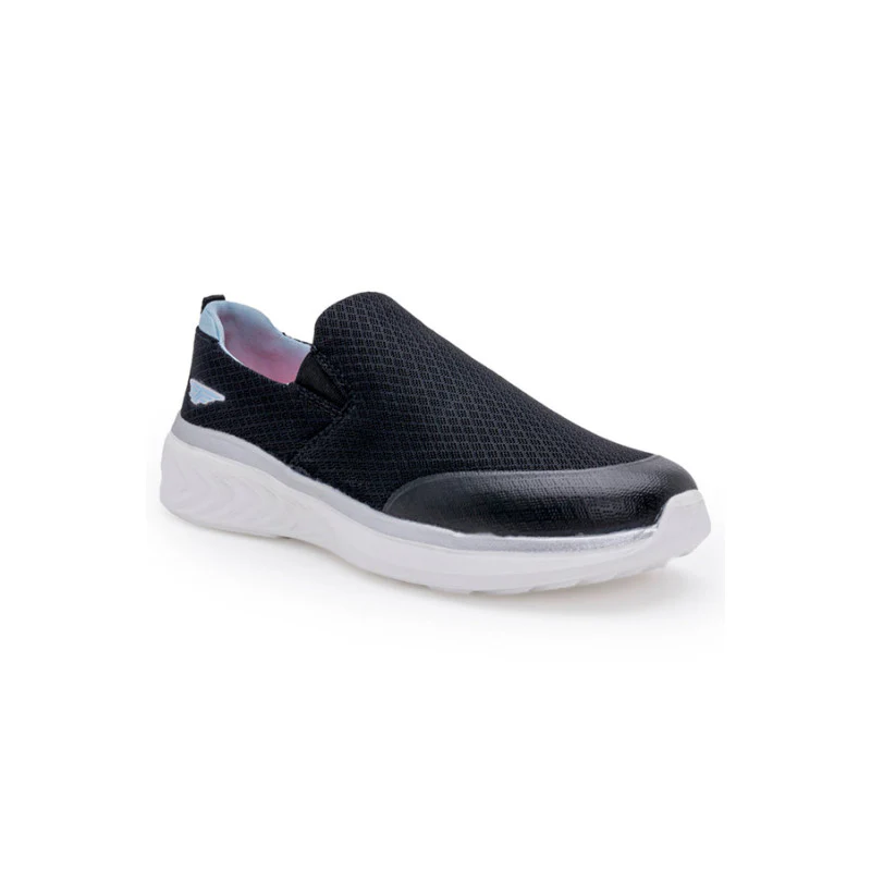 Women Black Walking Shoes - Image 2