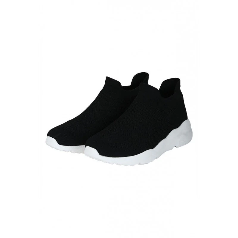 Women Black Walking Shoes - Image 3
