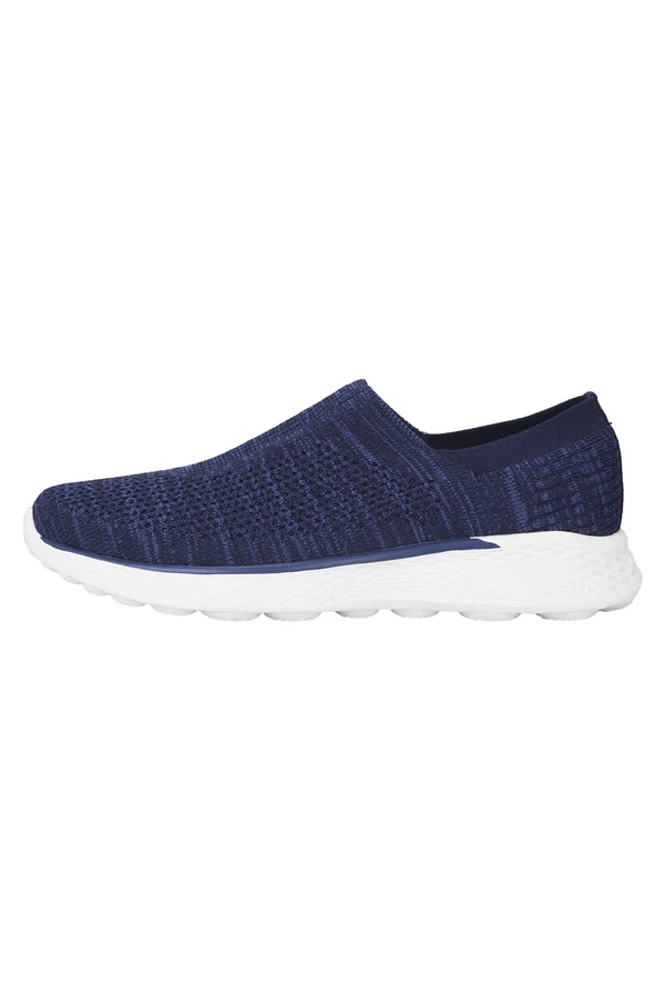 Women Navy Walking Shoes - Image 3