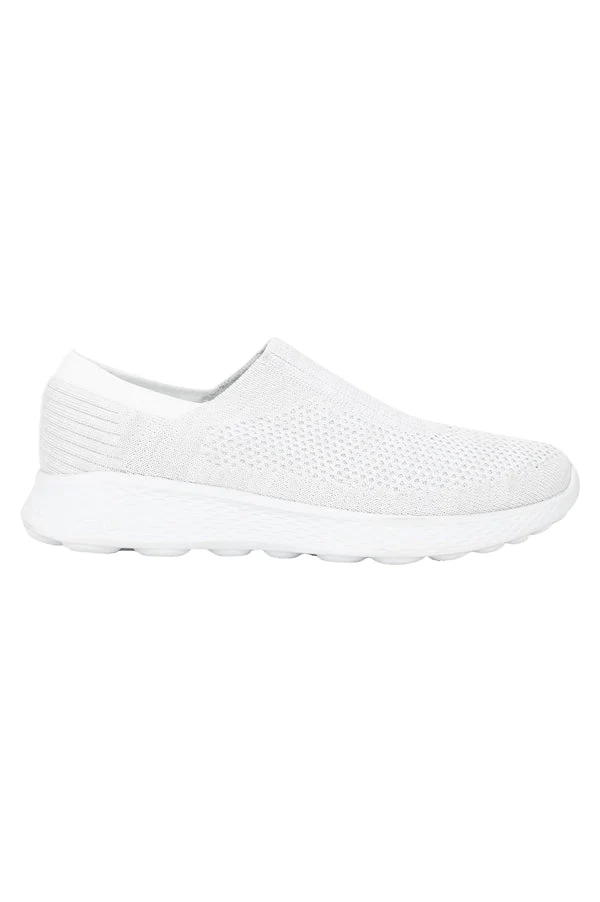 Women White Walking Shoes - Image 2