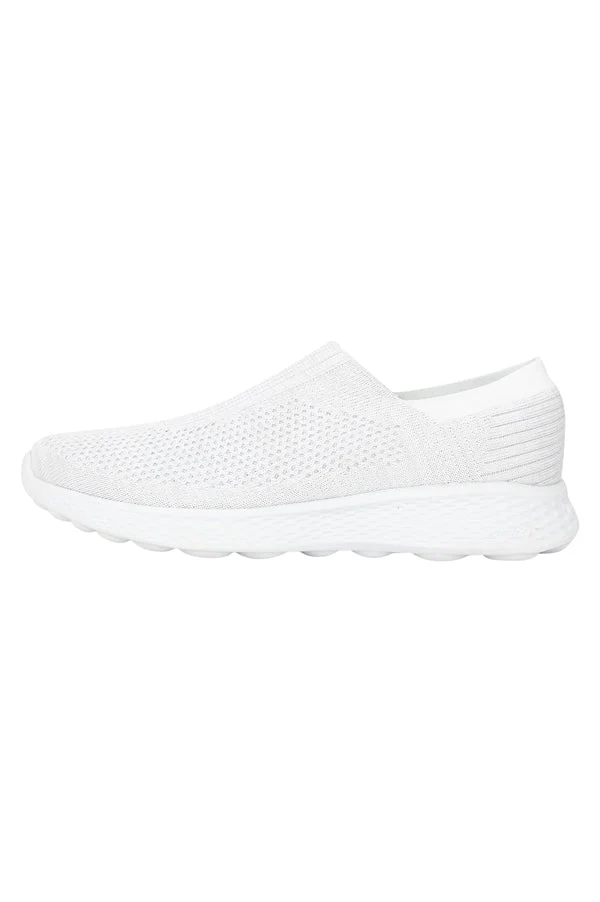 Women White Walking Shoes - Image 3