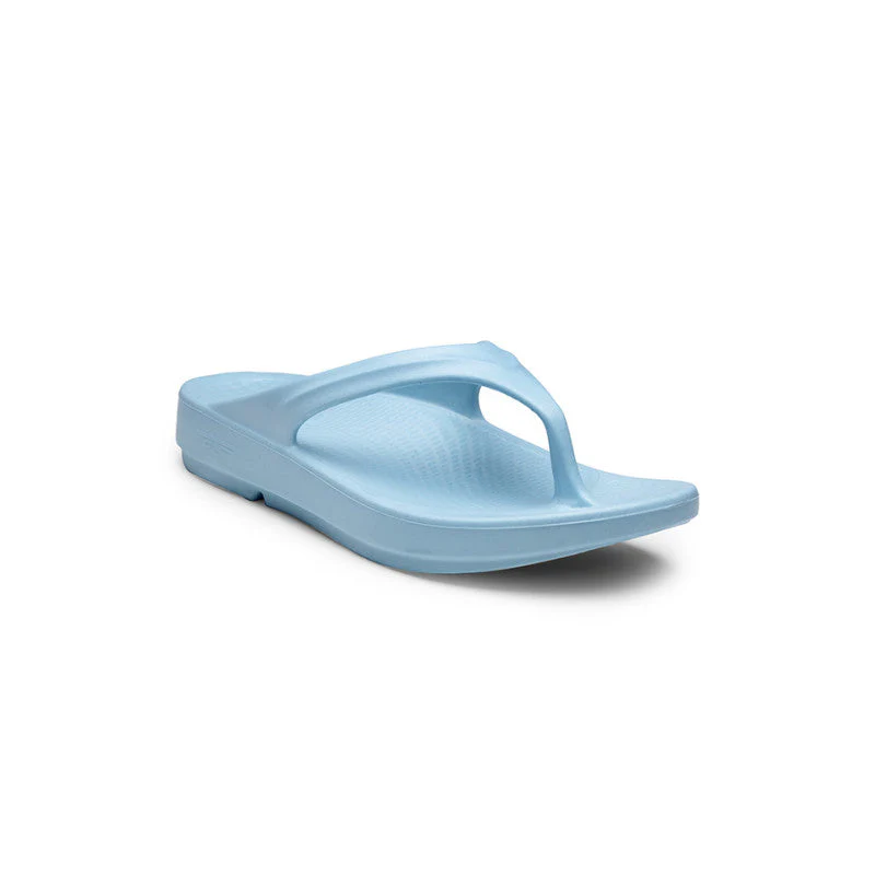Women Blue Sunnies Thong Flip-Flops - Image 2