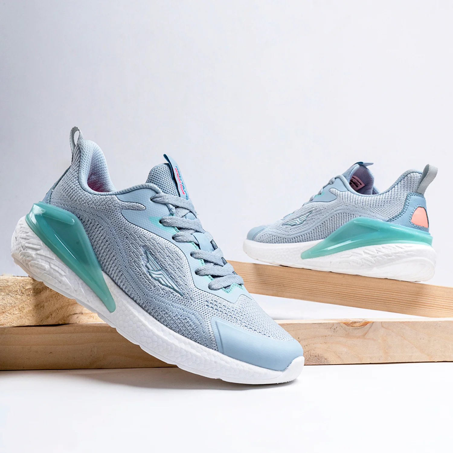 Women Blue Walking Shoes - Image 6