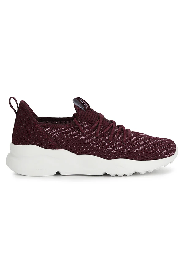 Women Burgundy Walking Shoes - Image 2
