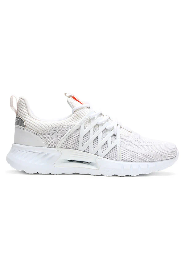 Women White Walking Shoes - Image 2