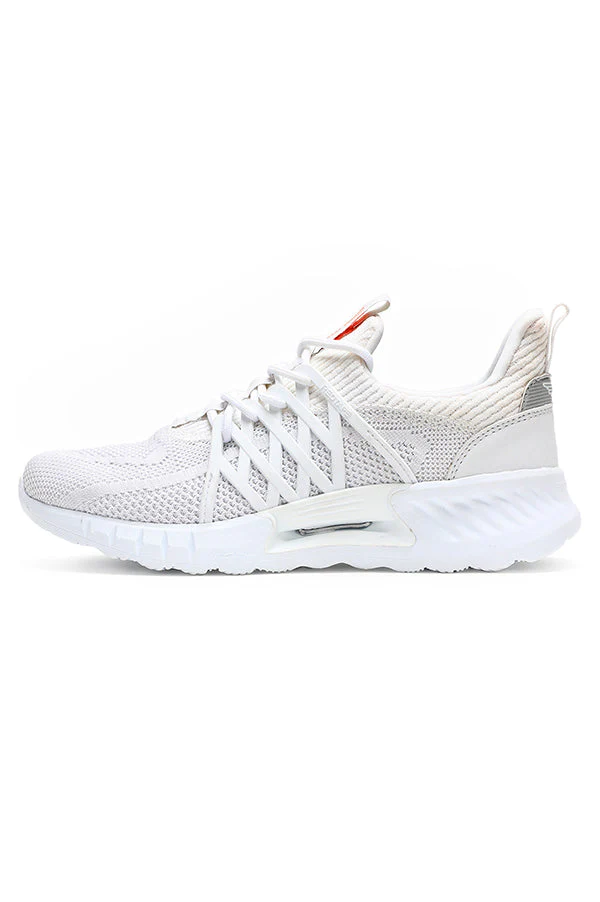 Women White Walking Shoes - Image 3