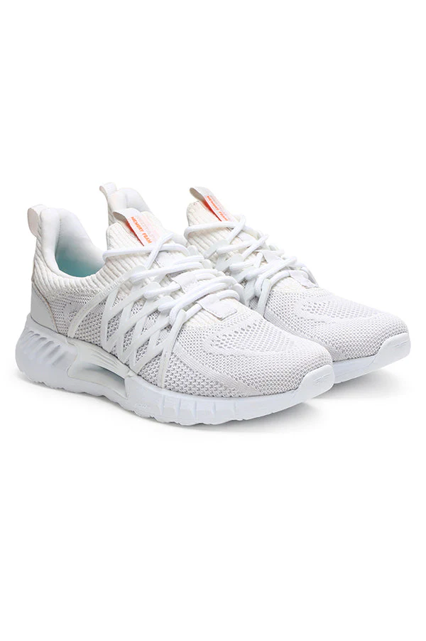Women White Walking Shoes - Image 4