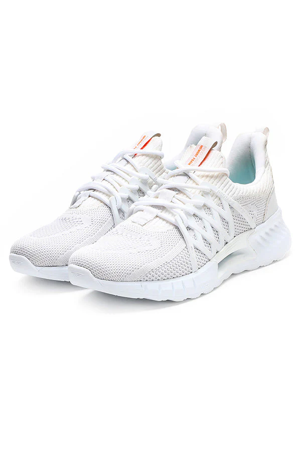 Women White Walking Shoes - Image 5