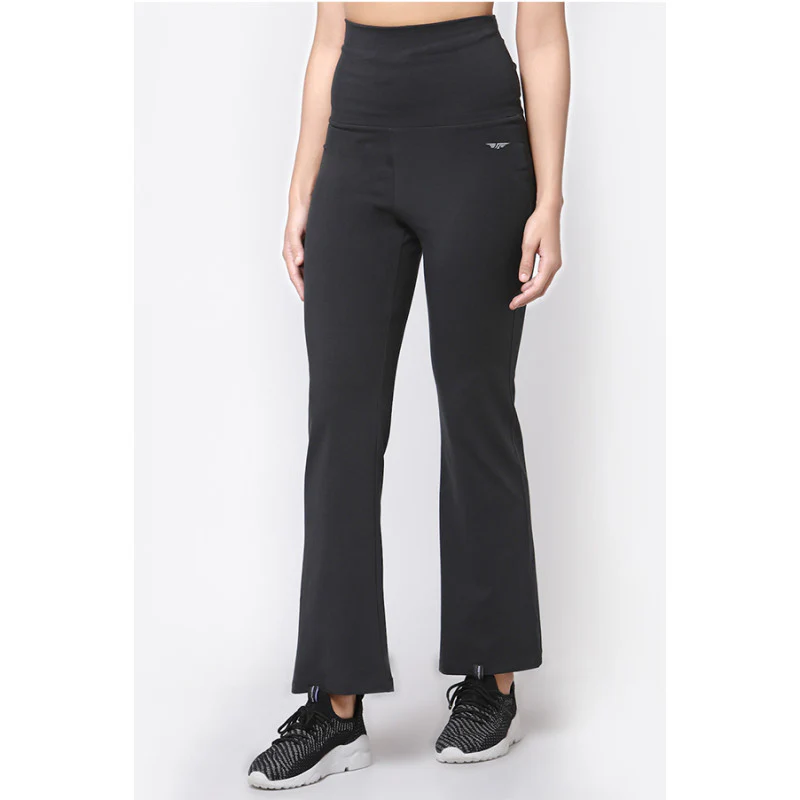 Women Charcoal Grey Yoga Pants - Image 3
