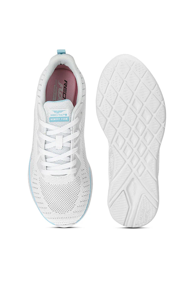 Women White Walking Shoes - Image 5