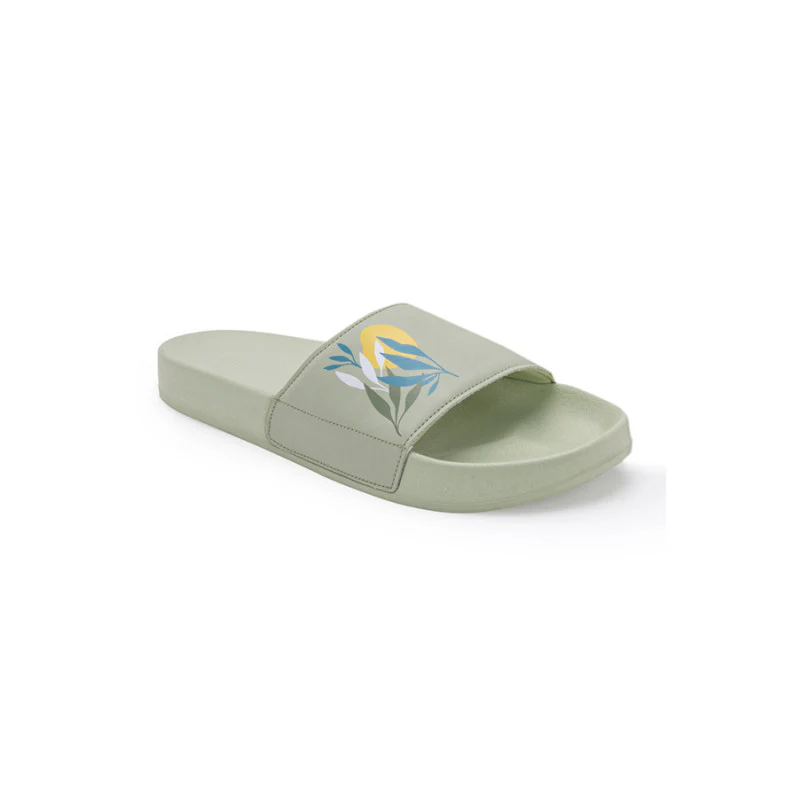 Women Green Sliders - Image 2