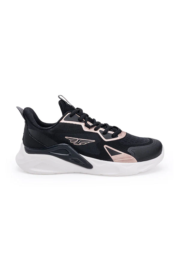 Women's Black Walking Shoes - Image 3