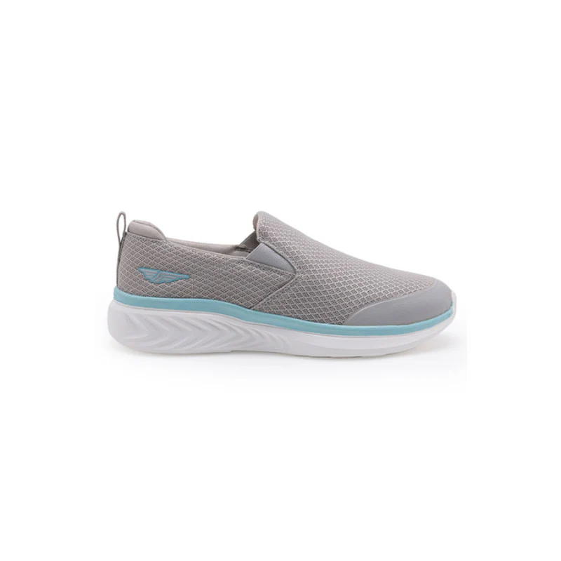 Women Light Grey Walking Shoes - Image 3