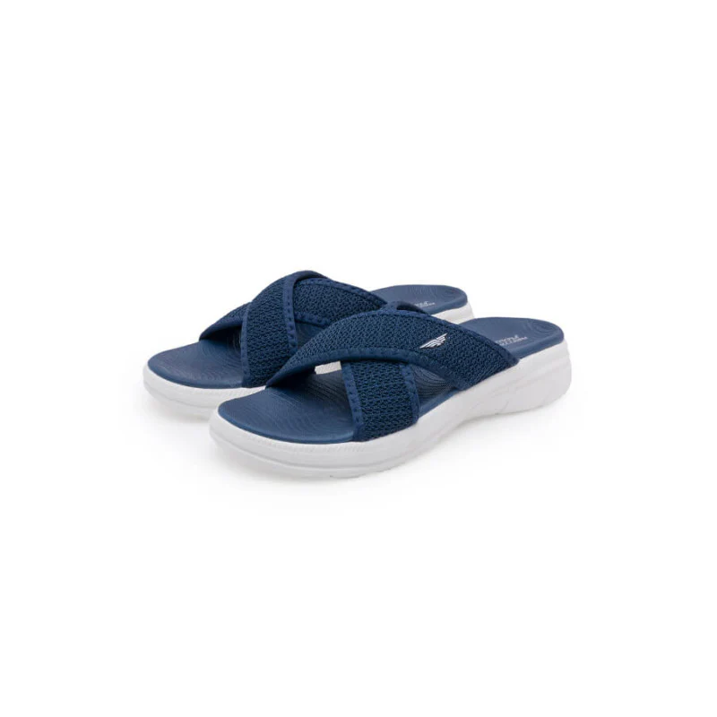 Women Navy Sliders - Image 5