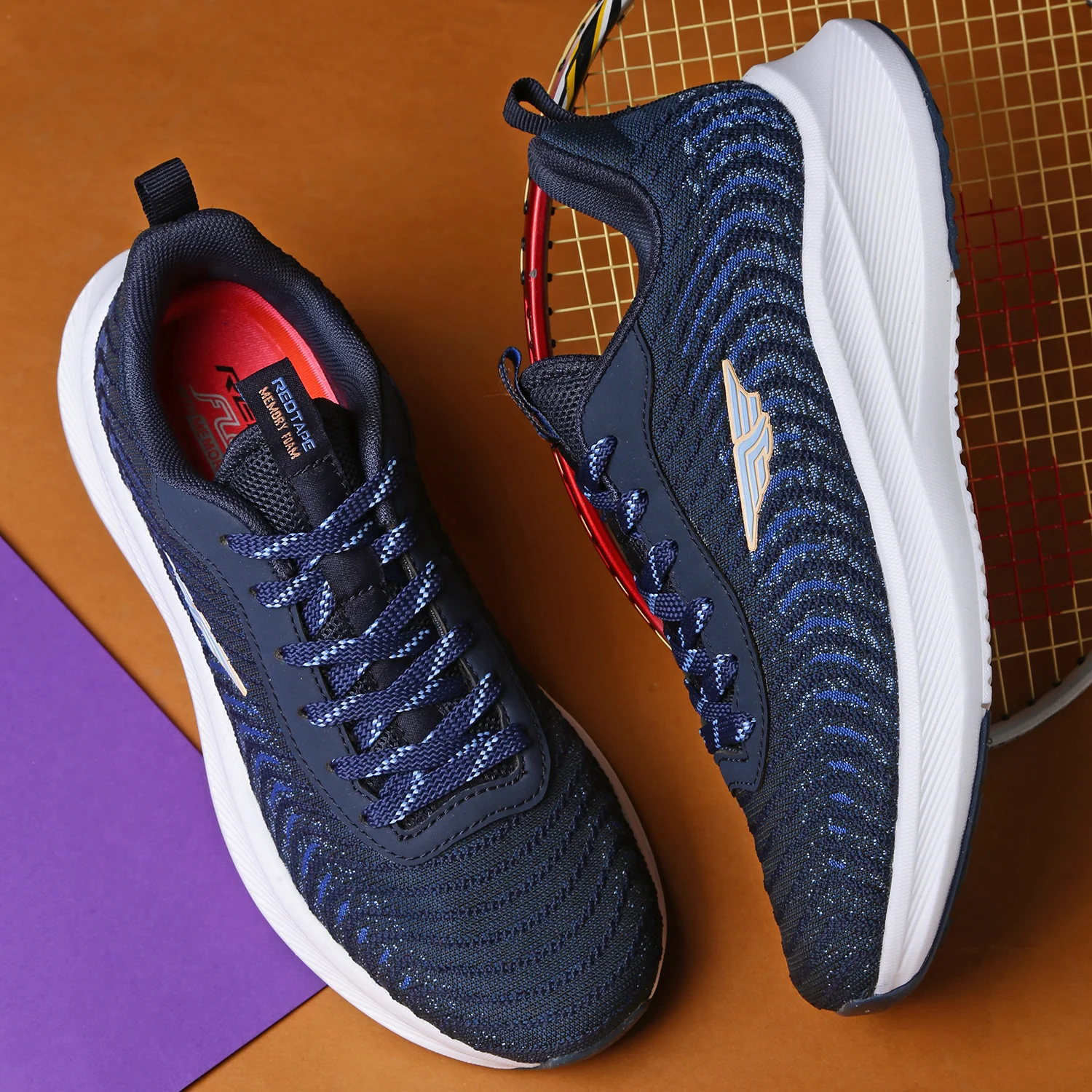 Women Navy Walking Shoes - Image 6