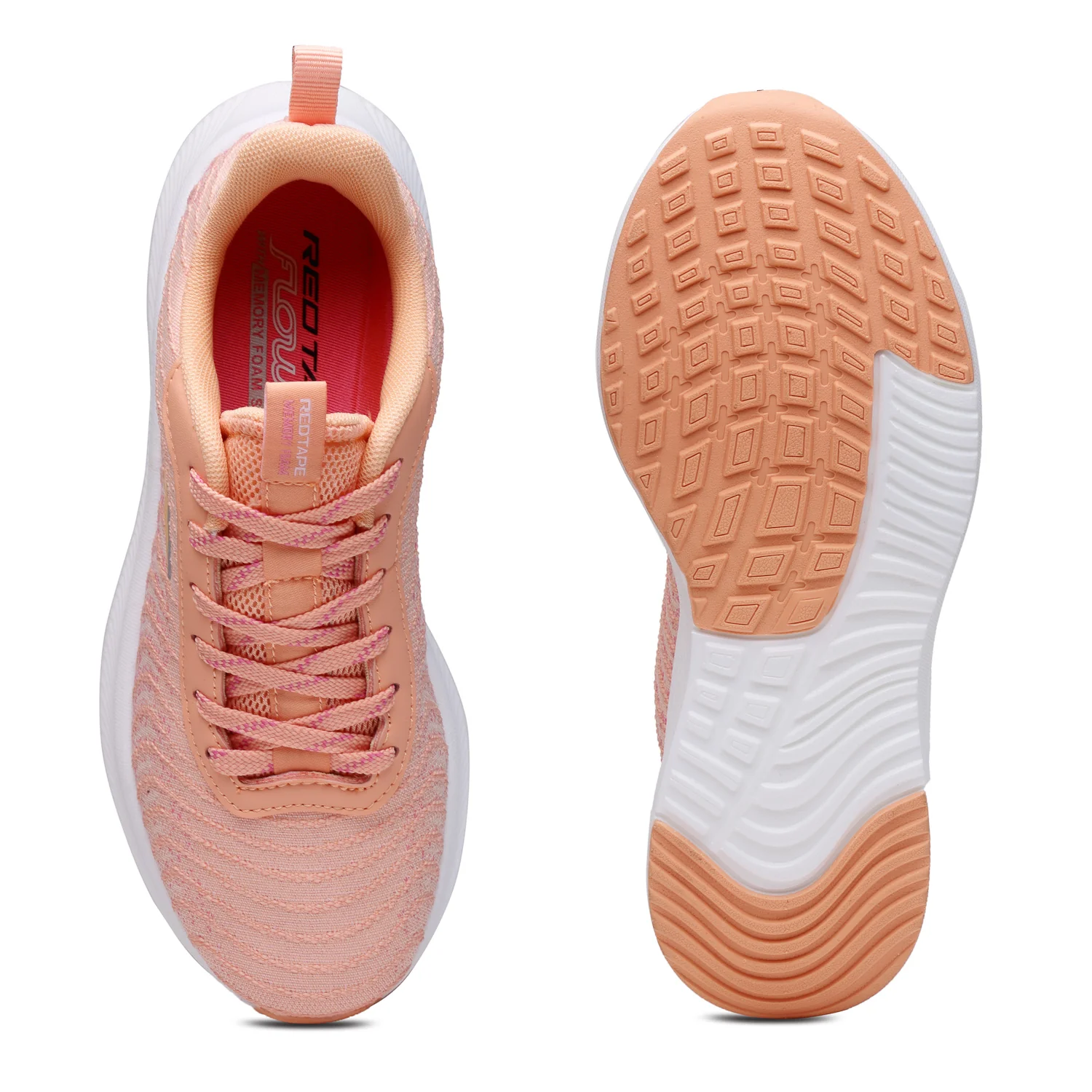 Women Peach Walking Shoes - Image 5