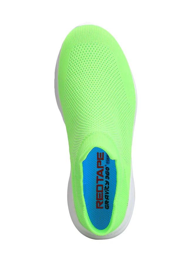 Women-Neon-Green-Walking-Shoes - Image 5