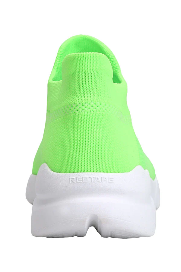 Women-Neon-Green-Walking-Shoes - Image 6