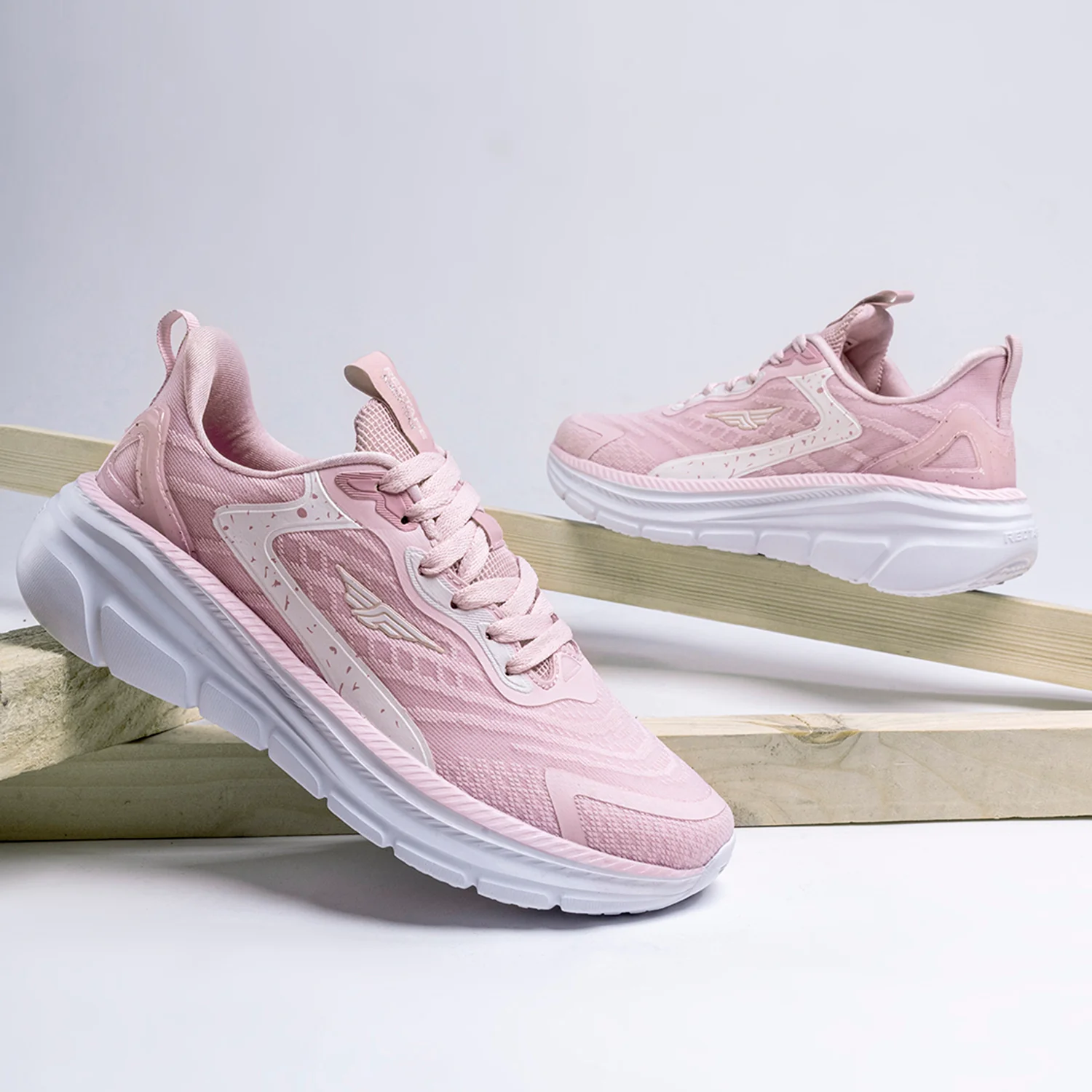 Women Pink Walking Shoes - Image 7