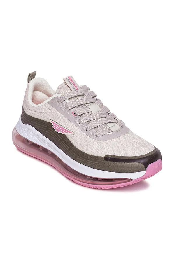 Women Beige Walking Shoes - Image 2