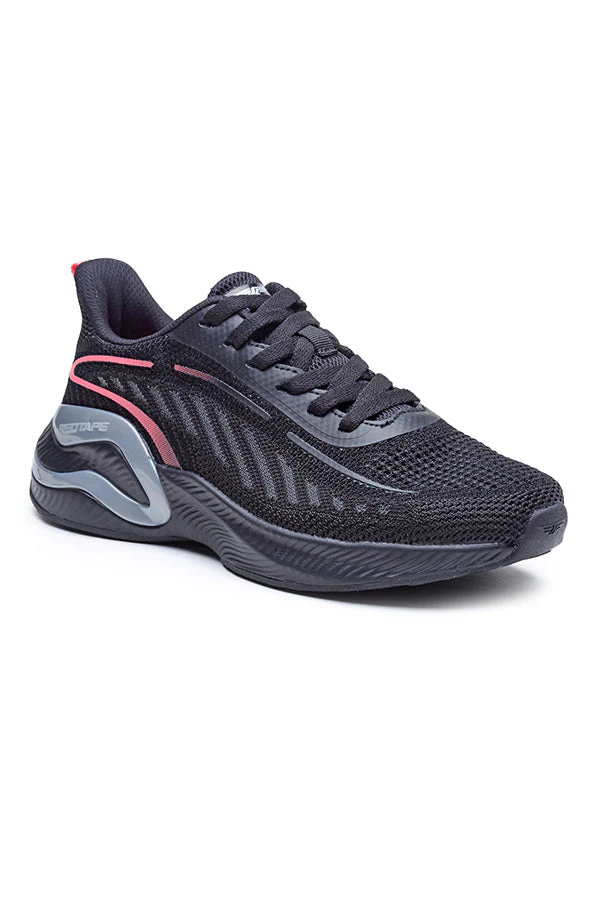 Women Black Walking Shoes - Image 2