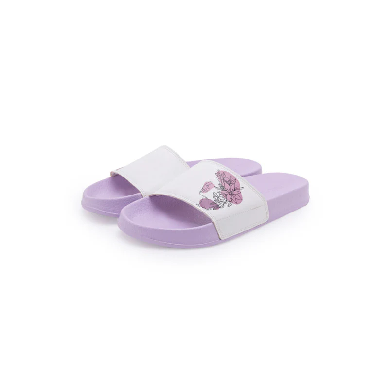 Women Purple Sliders - Image 5