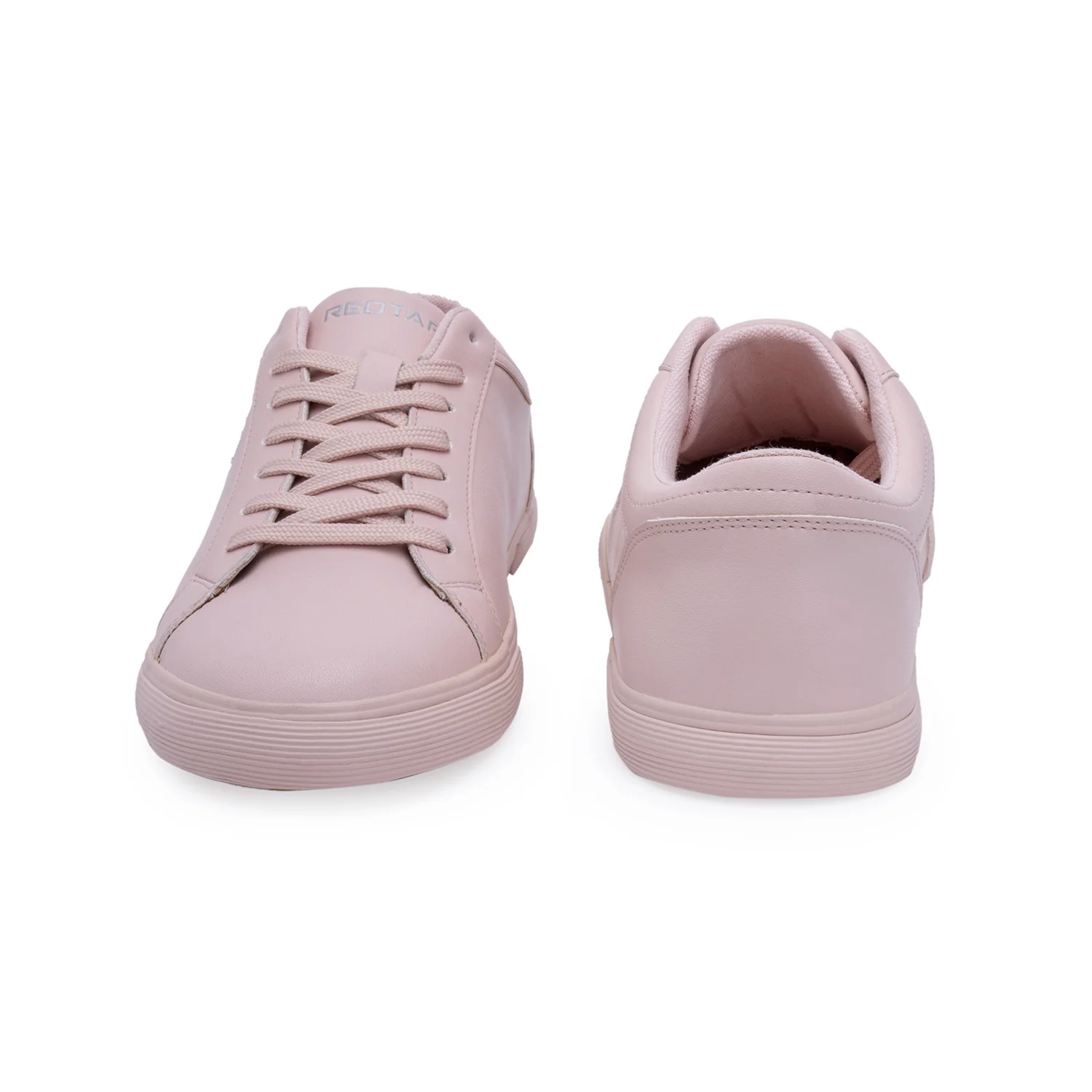 Women Baby Pink Sneakers - Image 4