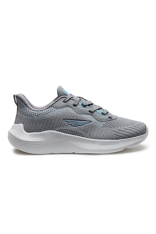 Women's Gray/Light   Blue Walking Shoes - Image 3