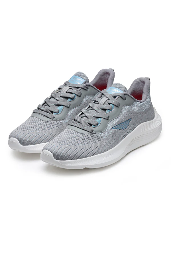 Women's Gray/Light   Blue Walking Shoes - Image 5