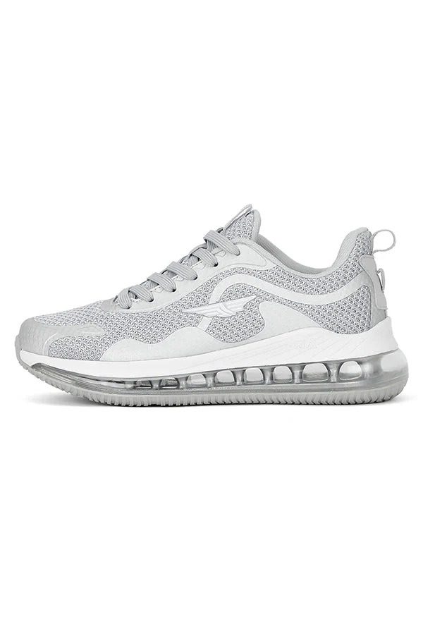 Women Silver Walking Shoes - Image 4