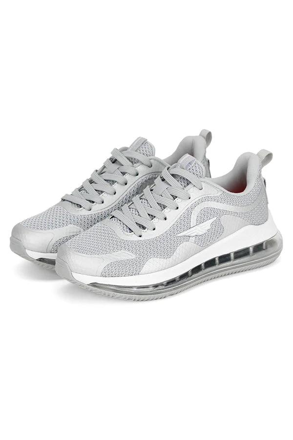 Women Silver Walking Shoes - Image 5