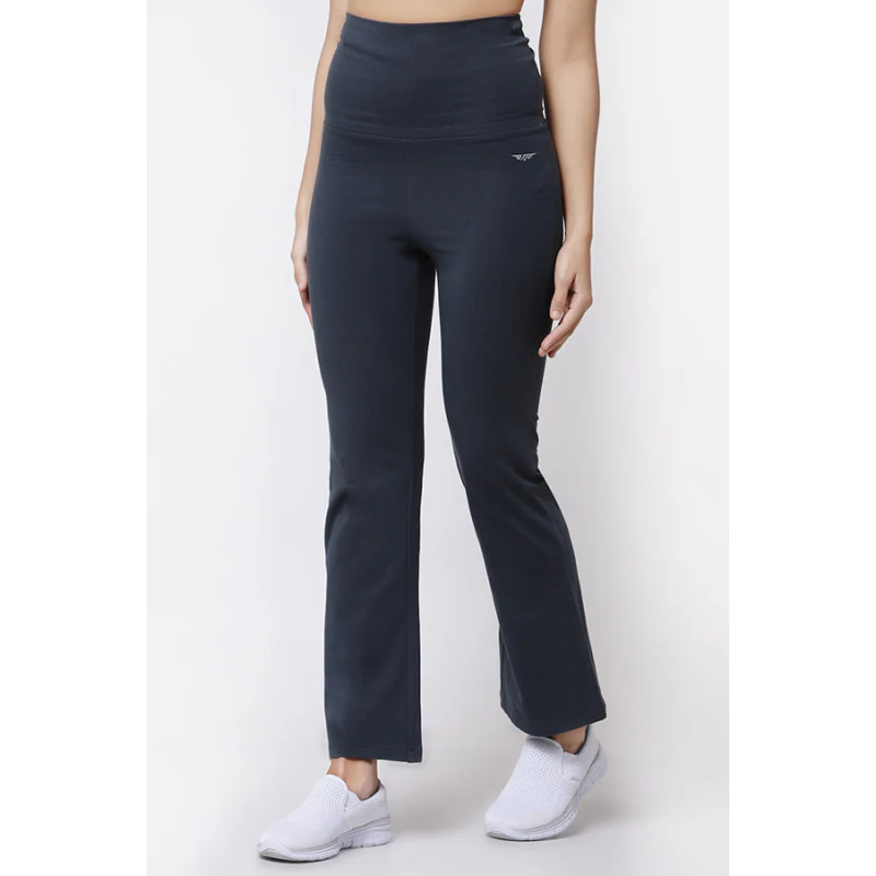 Women Space Grey Yoga Pants - Image 3