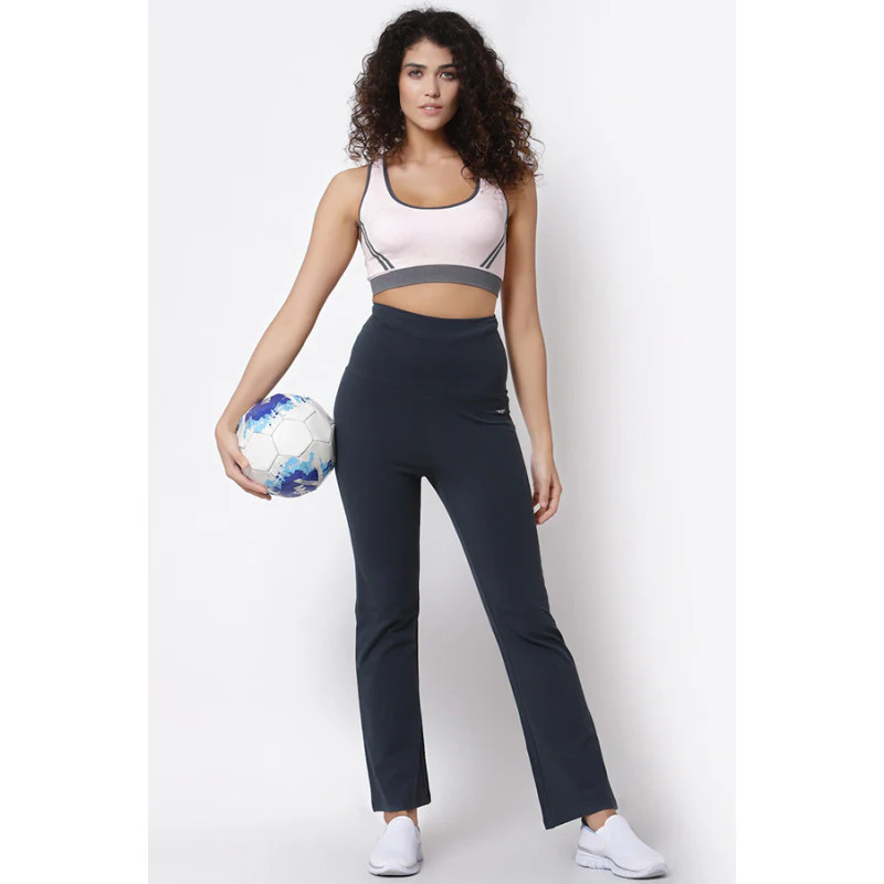 Women Space Grey Yoga Pants - Image 5