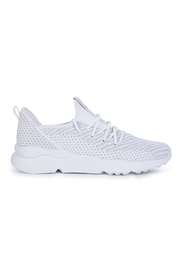 Women White Walking Shoes - Image 2