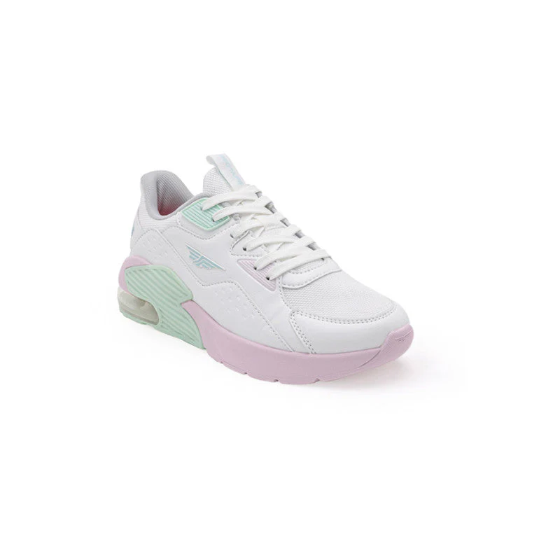 Women White/Pink Walking Shoes - Image 2