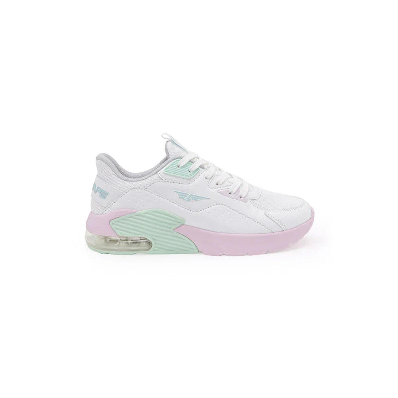Women White/Pink Walking Shoes - Image 3